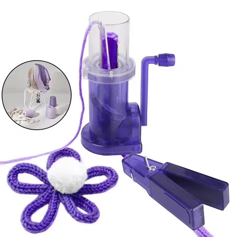 Craft Embellishments - Portable Creative Knitting Machine Hand-Knitted Craft