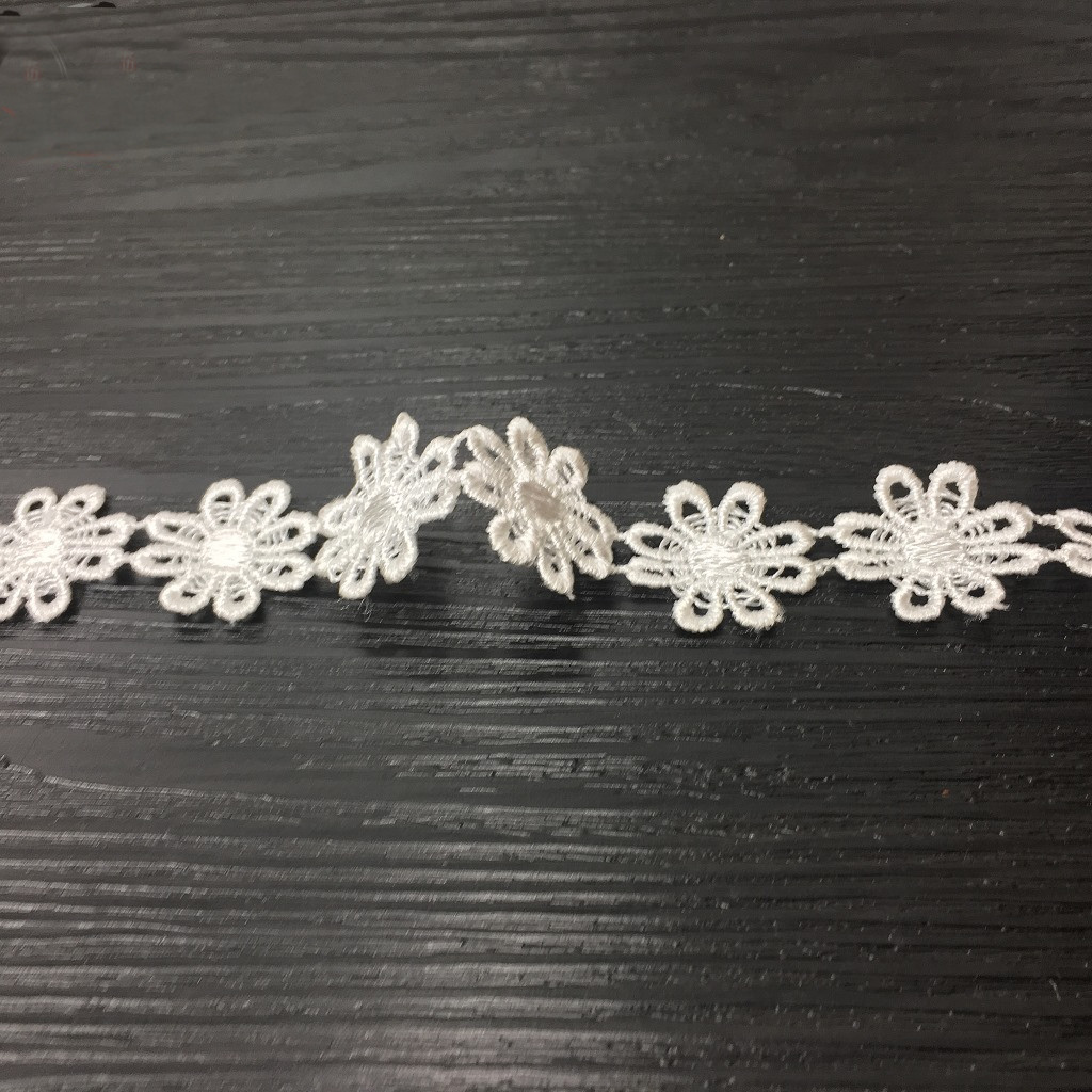 Cute Hollow Flowers Garment La - Lace Ribbon Trim ulasan dan harga