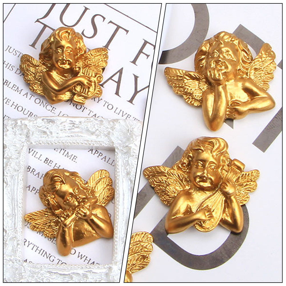 15pcs Resin Angel Accessories  - Embellishment Crafts ulasan dan harga