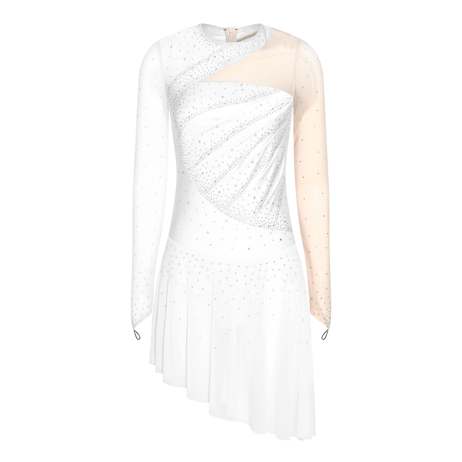 Women Ballet Lyrical Dance Fig - Rhinestone Banding Trim ulasan dan harga