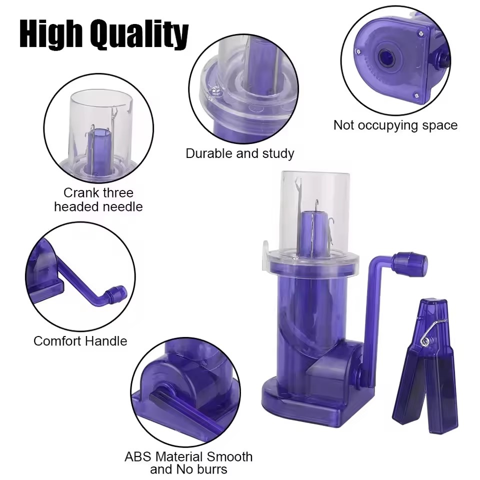 Portable Creative Knitting Mac - Craft Embellishments ulasan dan harga