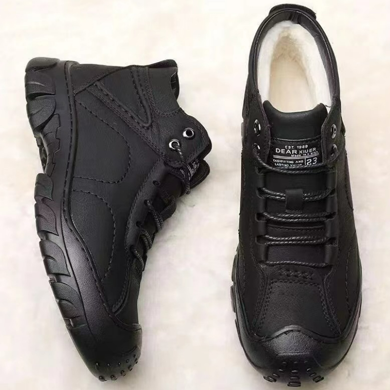 Men's Boots Lace Up Ankle Boot - Guipure Lace Panel ulasan dan harga