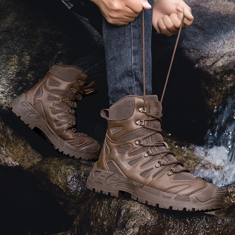 Men's Outdoor Hiking Tactical  - Guipure Lace Panel ulasan dan harga