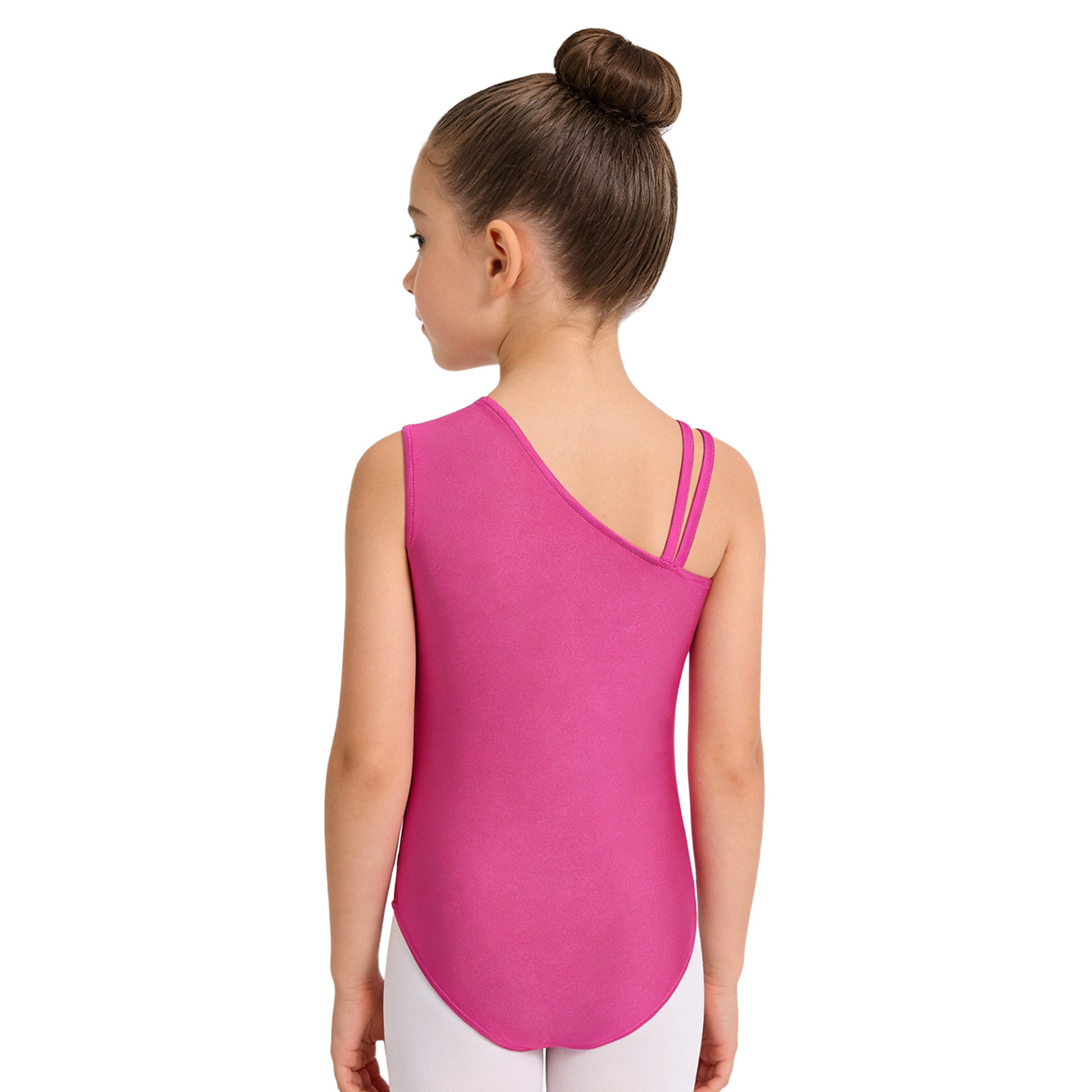 Kid Girls Figure Skating Balle - Rhinestone Banding Trim ulasan dan harga